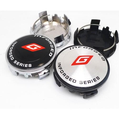 4pcs 62MM INFORGEO SERIES G Wheel Center Hub Caps Rims Dust Cover Emblem Badge Car Styling Accessories