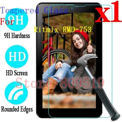A?7" Premium Tempered Glass For Ritmix RMD-753 Road N70 3G Screen Protector Film Guard Shield