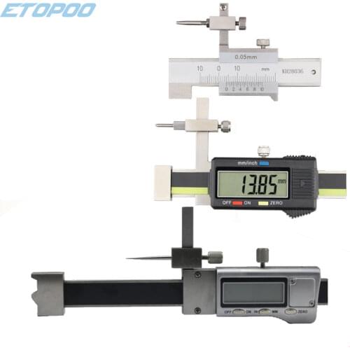 0-10mm Electronic Digital Step & Gap Gauge Step Gauge with exchangeable measuring point stainless steel vernier step gap gauge