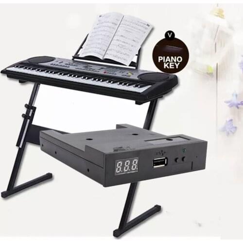 2020 Version SFR1M44-U100K Black 3.5" 1.44MB USB SSD FLOPPY DRIVE EMULATOR for YAMAHA KORG ROLAND Electronic keyboard