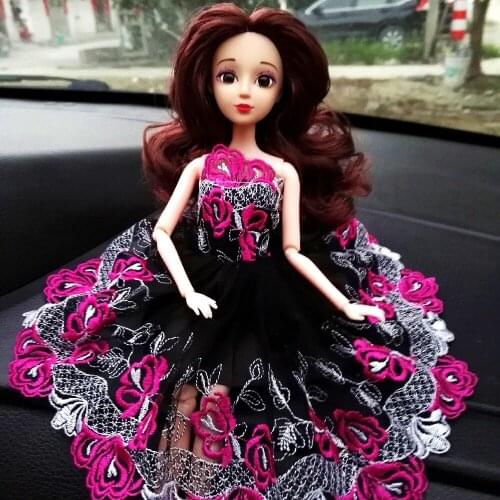 Girl Doll Toy Moveable Body With Beautiful Wedding Dress For Princess Babe Doll ,Fashion Doll Girls Gift