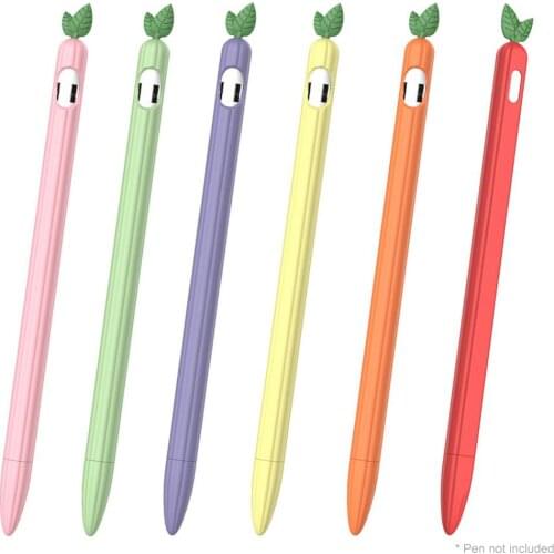 Soft Silicone Cute Vegetables Shape Protective Case Cover for Apple Pencil 1/2