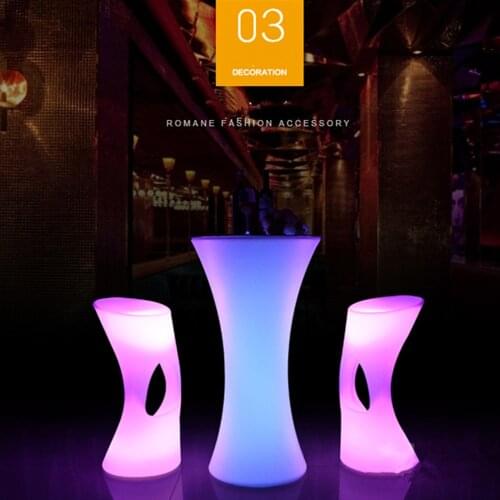 New Led Bar chair with 16 keys remote control (L38*W37*H83cm) for coffee bar party wedding bar stools bar chair