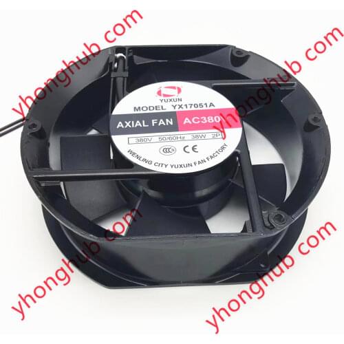 AXIAL FAN YX17051A AV 380V 170x150x51mm Server Cooling Fan