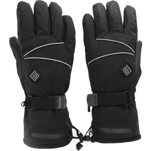 Heated Gloves Running Gloves Grip For Cycling Touchscreen Gloves Anti-Slip Windproof Cycling Gloves Ski Glove Heating Stunning