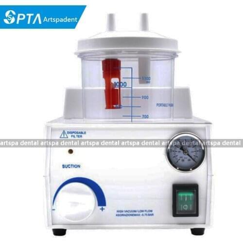 Portable Dental Medical Emergency Vacuum Phlegm Suction Unit Electric