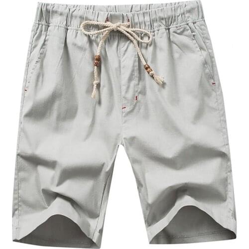 Cargo Shorts Men Sports Cool Shorts Knee Length Summer Hot Sale Men Drawstring Multi Pockets Training Shorts Summer Cargo Shorts