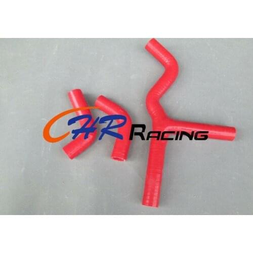 CHR Silicone RADIATOR HOSE For 450 525 SX EXC MXC FMX 03-06 2003 2004 05 06 RED