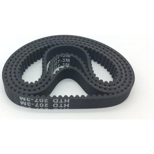 10 PCS shredder belt HTD3M207-9