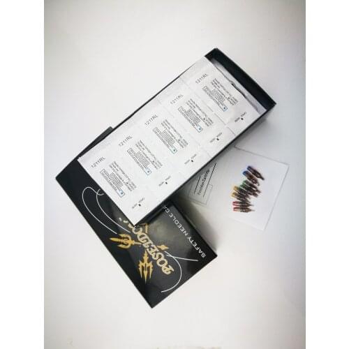 20pcs RS tattoo Special needle for tattoo pen Tattoo Needles Disposable Semi-Permanent Makeup Cartridge For Tattoo Gun Supply