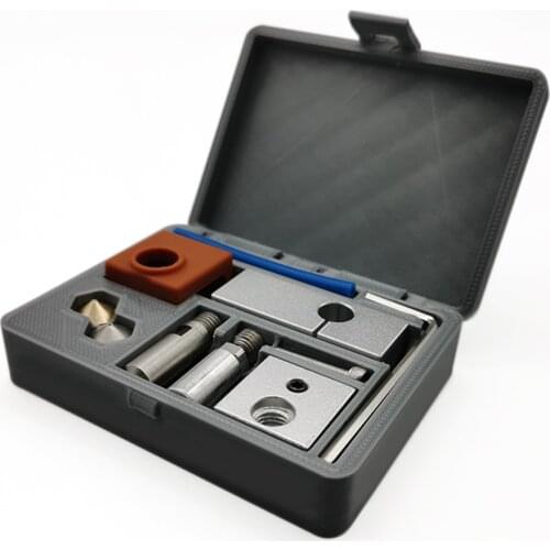 3D Printer Part MK10 All Metal Hot End Kit with Cooling Heat Blcok 0.4mm Nozzel for Wanhao i3 / MakeBot / DreMEL-I3 /Creator Pro