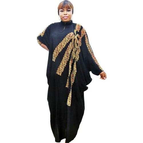 Abaya Muslim Maxi Dress Women Autumn Fashion Stick Diamond Arab Dubai Islamic Clothing Gowns Robe 2021 Muslim Ramadan Eid Dress