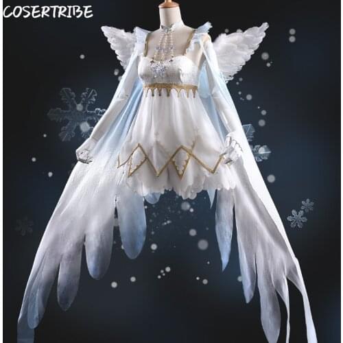 Anime Cardcaptor Sakura Lolita Dress Marriage Wedding Uniform Cosplay Costume+Wings Women Halloween Free Shipping New 2019