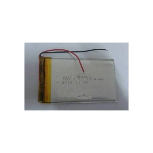 Free shipping 1pcs 354884 3.7V 1700mAH polymer lithium rechargeable battery li-po for Tablet game machine MP5