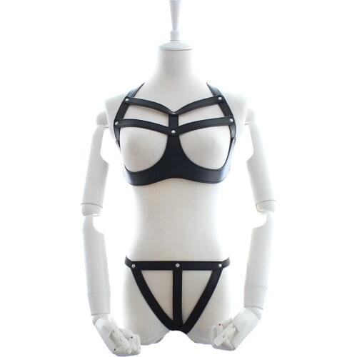 Erotic Lingerie Erotic Products UniforLady Adult Leather Clothes Clothing