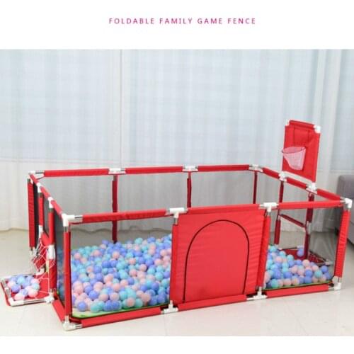 Big Children Playpen Kids Safety Barrier Baby Playpen For Child Pool Balls Newborn Fence Playpen For Baby Pool
