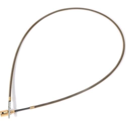 1Pc 98cm Spring Coated Pin Type Metal Tube Cable For Dremel Rotary Grinder Flexible Shaft G25 Great Value April 4