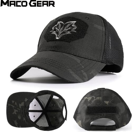 New Tactical Camo Baseball Cap Fishing Caps Men Adjustable Hunting Camping Camouflage Jungle Sunshade Hat Airsoft Hiking Hats