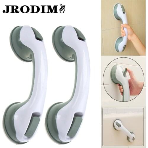 Bathroom Grab Bars Suction Cup Handle Grab Bar Toilet Bath Shower Tub Shower Handrail Grab Handle Rail Grip for Elderly Safety