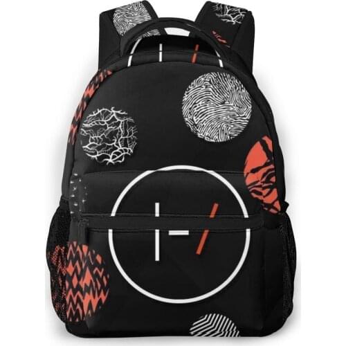 Twenty One Pilots Backpack for Girls Boys Travel RucksackBackpacks for Teenage school bag