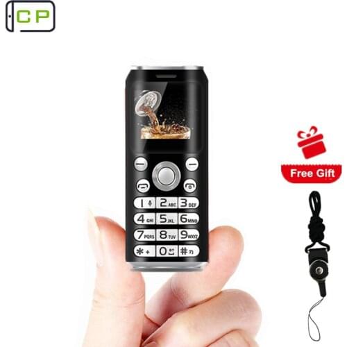 2019 Fashion Mini Mobile Phone SATREND K8 Fsmart Dual Sim Small Size Cola Cellphone MP3 Bluetooth Dialer Call Recording Celular