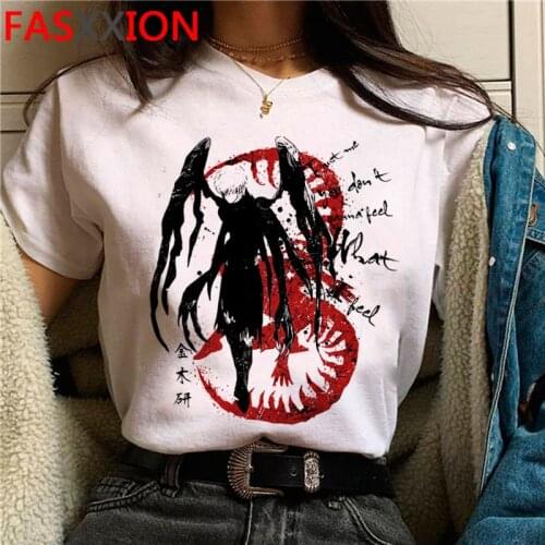 Tokyo Ghoul top tees male 2021 casual aesthetic graphic tees couple clothes t-shirt plus size tumblr
