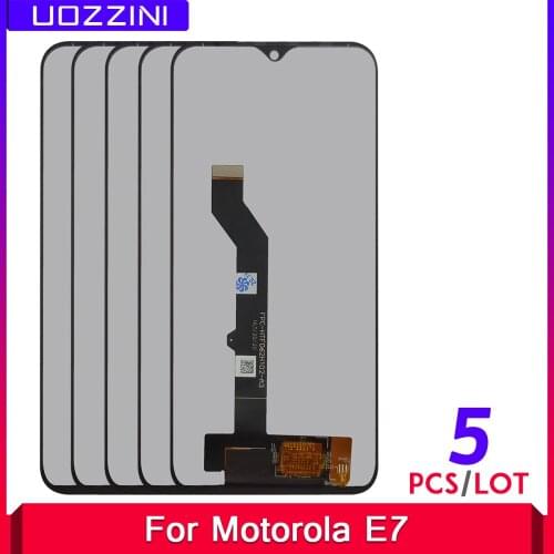 5 Pcs LCD For Motorola Moto E7 2020/E7 Plus/E7 Power XT2052/XT2081-1 LCD Display Touch Screen Digiziter Assembly Replacement