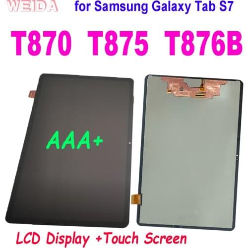 11.0" LCD for Samsung Galaxy Tab S7 T870 LCD Display Touch Screen Digitizer Assembly For Samsung SM-T870 T875 T876B LCD Screen