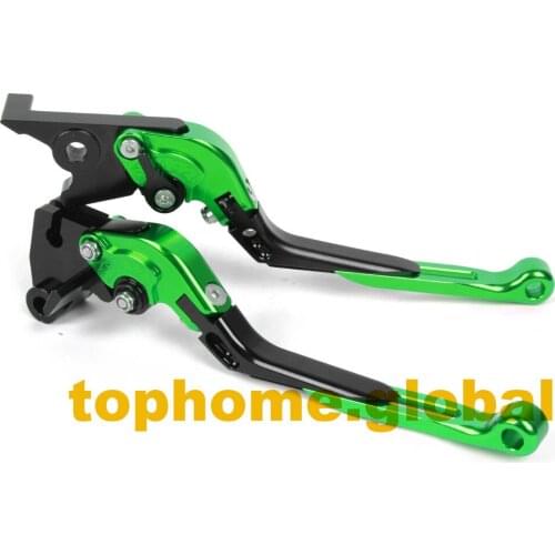 Motorbike Accessories CNC Foldable&Extendable Brake Clutch Levers For Kawasaki ZX10R 2004-2005