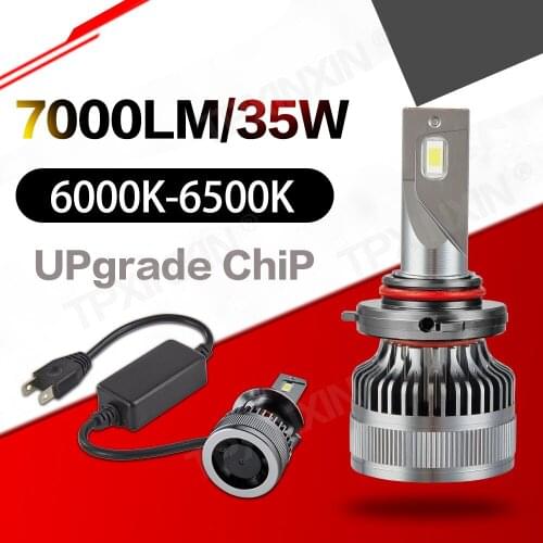 TPXINXIN H1 Led H4 H7 H11 HB4 9005 9006 9012 Auto Csp Led Mistlampen Koplamp Lampen DC10-30V 9000LM 6000K Witte Auto Mistlamp