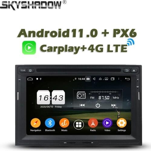 PX6 DSP Android 10 4G + 64GB Car DVD Player GPS Radio wifi BT 5.0 For PEUGEOT 3008 5008 Partner CITROEN Berlingo 2010-2016