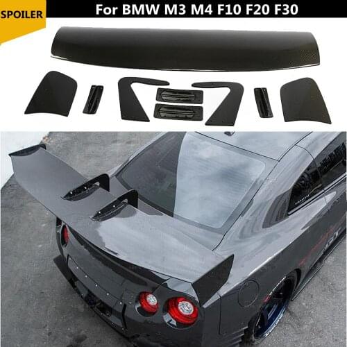Carbon Fiber Car Rear Tails Trunk Spoiler Wing for BMW M3 M4 F10 F20 F30 E90 E92 E93 F80 F82 Z4