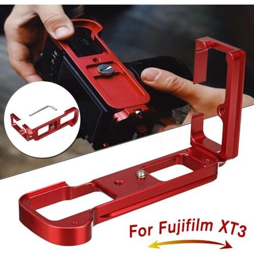 Quick Release L Plate Bracket Mount Grip For Fuji X-T3 Fujifilm XT3 ARCA