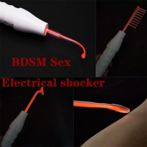 Electric Shock Twilight Stick Sex Tool Set Penis Nipple Electric Stimulation Body Massager Sex Abuse Adult Game Couple Sex Toy