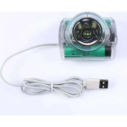 IP68 Explosion-Proof Light LED Lion Battery 6.8AH Miner Lamp Cordless Mining Headlamp Fishing Lamp