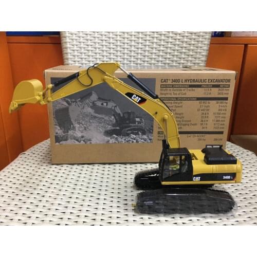 Caterpillar Cat 340D L Hydraulic Excavator 1/50 Metal By Diecast Masters #85908