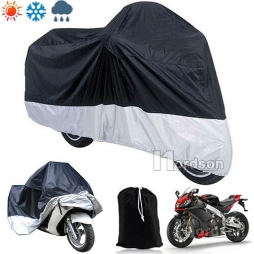 Hot Sale Motorcycle Cover Waterproof Outdoor UV Dust Protector Bike Rain Dustproof Cover For Motorbike Scooter Motocross Bike