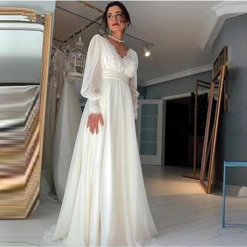 HVVLF Long Wedding Dresses