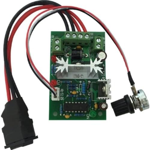 J809 DC motor speed controller Controllable reversing 6-30V micro motor speed control board