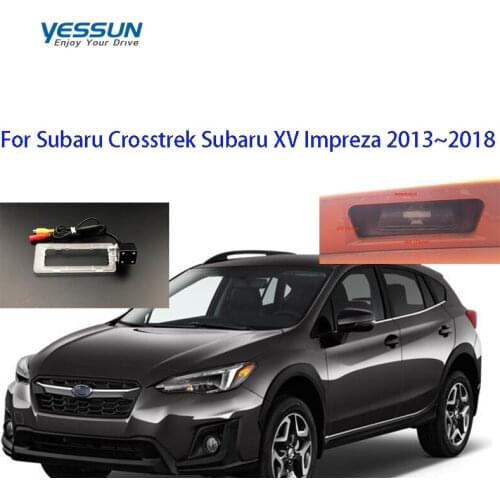 Yessun rear camera For Subaru Crosstrek /Subaru XV /Impreza 2013~2018 CCD nightview Backup Parking Camera/license plate camera