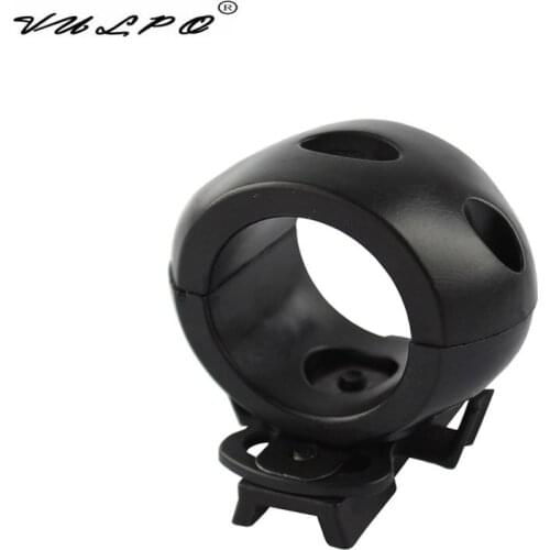 VULPO 30mm Helmet Flashlight Mount Clip Tactical Flashlight Clamp Adaptor For Fast Helmet Light Holder Helmet Accessories