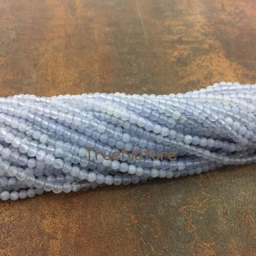 High Quality Light Violet Agates Round Beads Jewelry Findings Polish Agates Loose Beads Strands In 3 mm BE6031