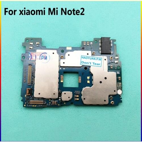 Tested multilingual Original Working Mainboard Motherboard flex Circuits Cable FPC For Xiaomi Mi Note2 Note 2 Global Firmware