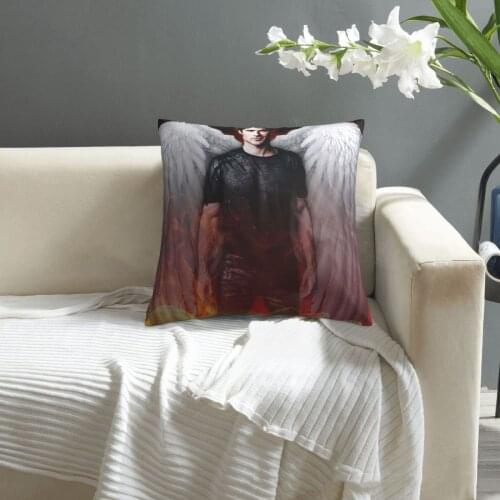 Damon Salvatore pillowcase printed cushion cover sofa waist pillow pillow cover