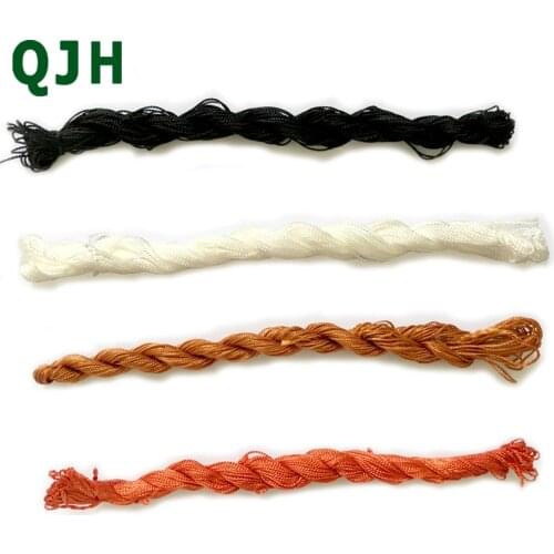 4 Color 0.8mm Nylon Sewing Shoes Thread Leather Waxed Thread For Chisel Awl Upholstery Shoes Luggage Tools DIY Shoes Accessories