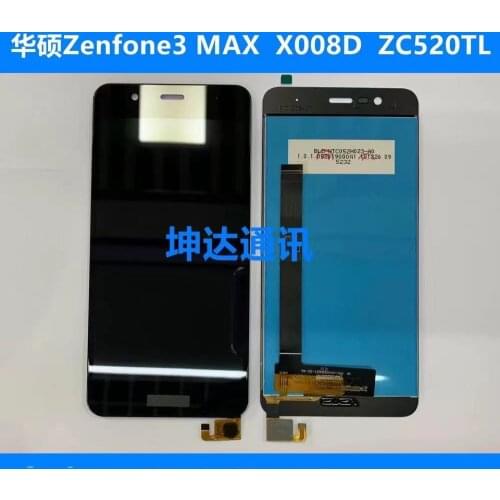ASUS Zenfone3 MAX X008D ZC520TL Original Assembly LCDS Liquid Crystal Display Digitizers Touch Screen Tested Before Shipping