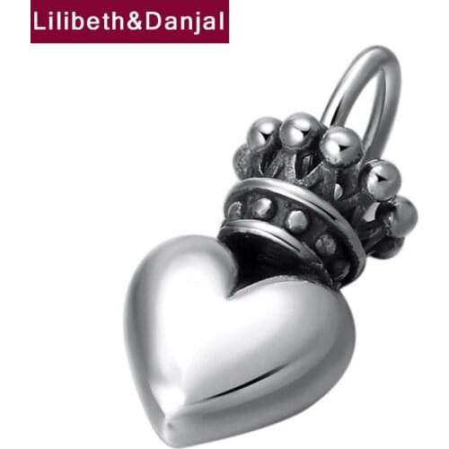 Couple Love Heart Necklace Pendant Real 925 Sterling Silver Fashion Vintage Jewelry Women Men 2021 Wholesale Free Shipping P11