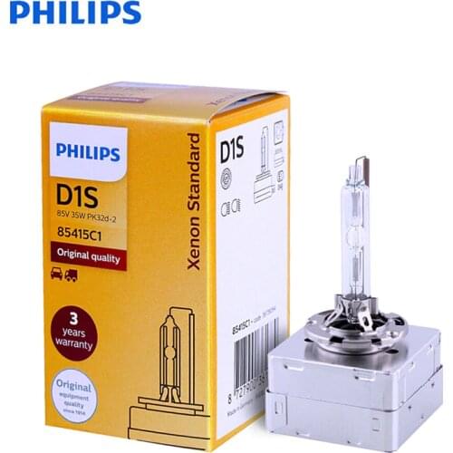Philips 100% Original D1S Xenon Standard 85415C1 35W Xenon HID Headlight Car Bulb Auto Lamp ECE OEM Quality,1X