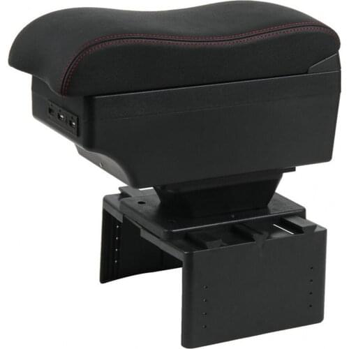 For Ford focus 3 armrest box central Store content focus mk3 armres box with cup holder ashtray with USB interface Generic model