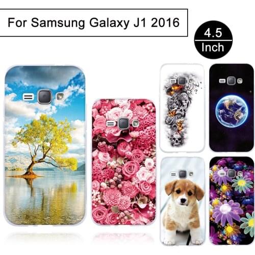 Silicone Case For Samsung Galaxy J1 2016 J120 J120F SM-J120F Cases Soft TPU Back Cover For Samsung J1 2016 Covers Shells Fundas